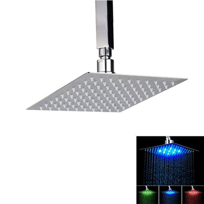 Super-Slim Bathroom Wall Mounted Square Shower Head