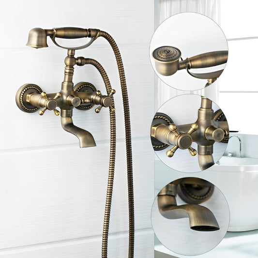 Telephone Shape Wall Mounted Bathroom Shower