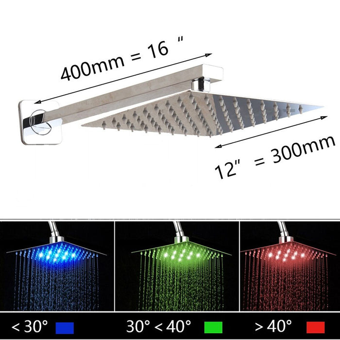 Bathroom Shower Head Rainfall Tub Painting Faucet