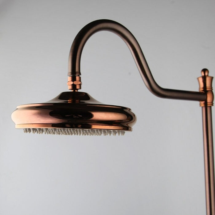 Luxury Rose Golden Shower Faucet Set