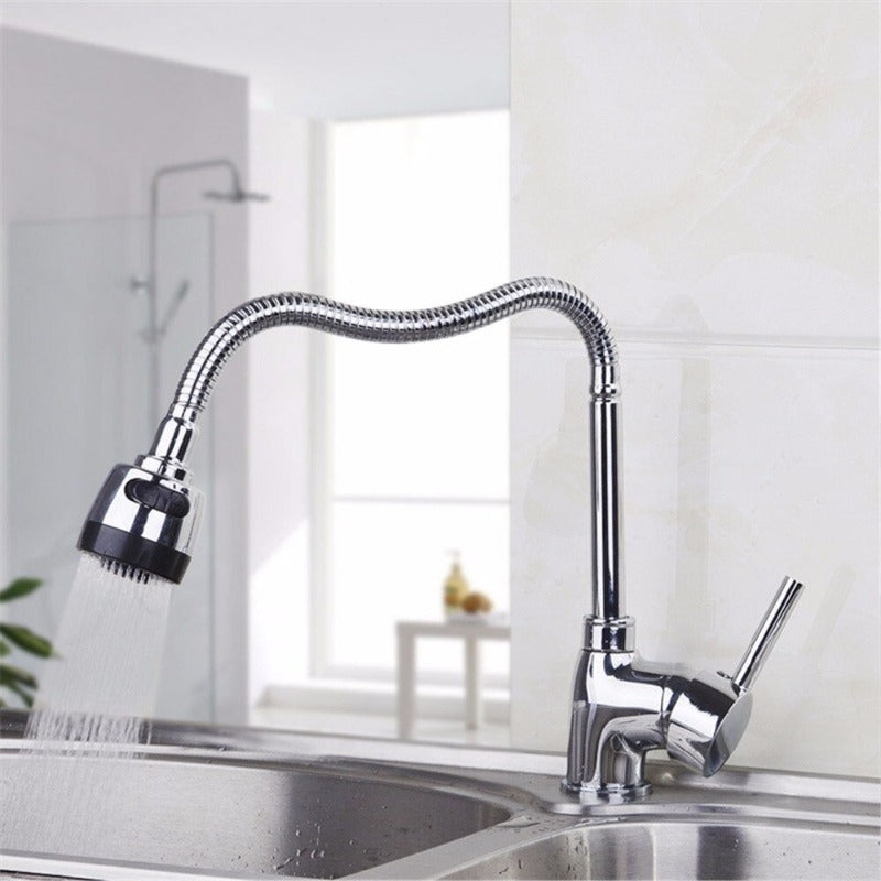 Stainless Steel Faucet Cold & Hot Kitchen Tap