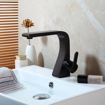 Bathroom Black Bronze Faucet