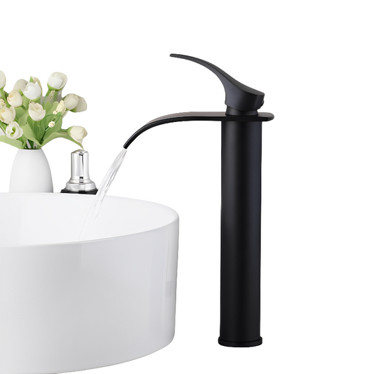 Matte Black Wash Basin Shor Bathroom Faucet Basin Sink Tap