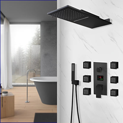 4-Functions Digital Shower Faucet Set