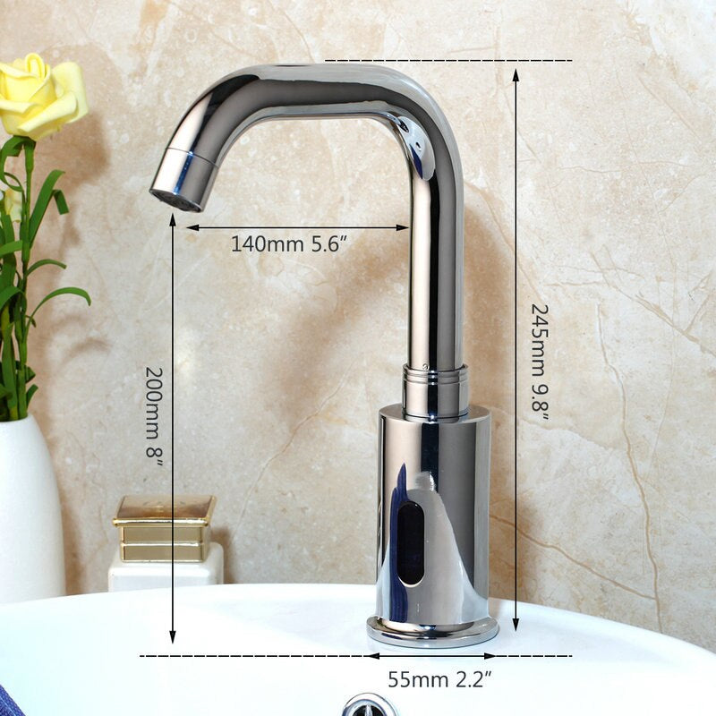 Bathroom Automatic Sensor Touch Free Faucets