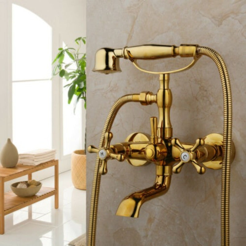 Solid Brass Telephone Shape Bathroom Shower