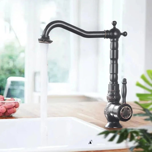 Full Rotation Bathroom Wash Basin Sink Mixer Tap