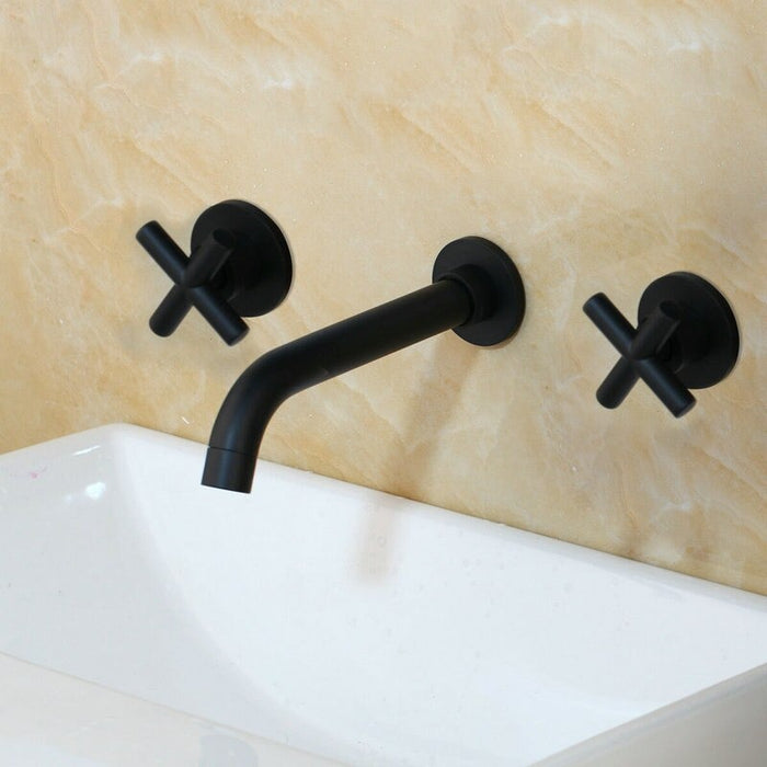 Dual Handle Sink Bathtub Basin Mixer Tap