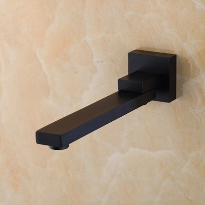 Wall Mounted Solid Brass Bathroom Bathtub Faucet