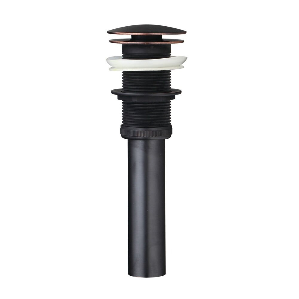 Brush Style Sink Container Without Overflow Pop Up Drain