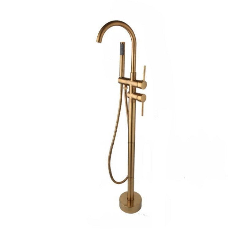 Floor Mounted Bathtub Faucet Shower Set