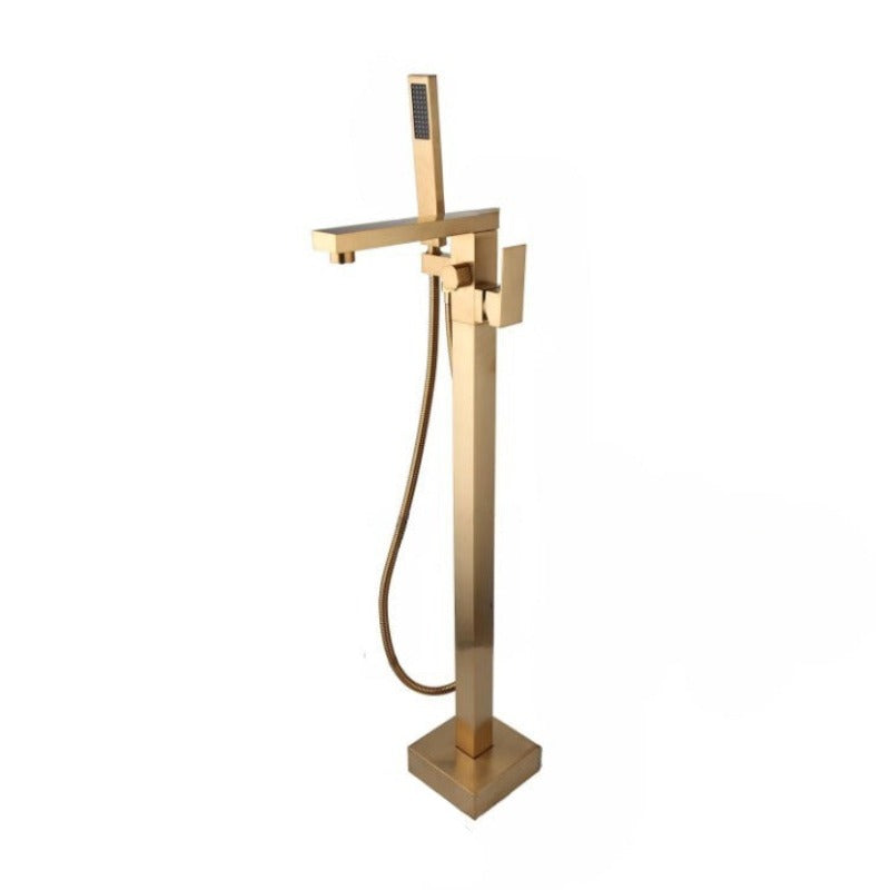 Floor Mounted Bathtub Faucet Shower Set