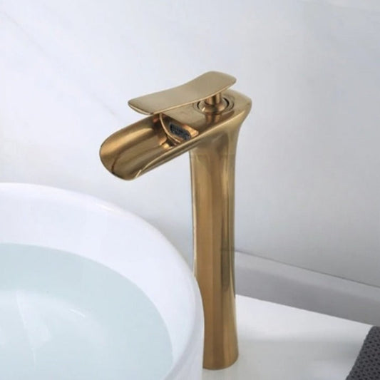 Waterfall Bathroom Basin Faucet Water Mixer Tap