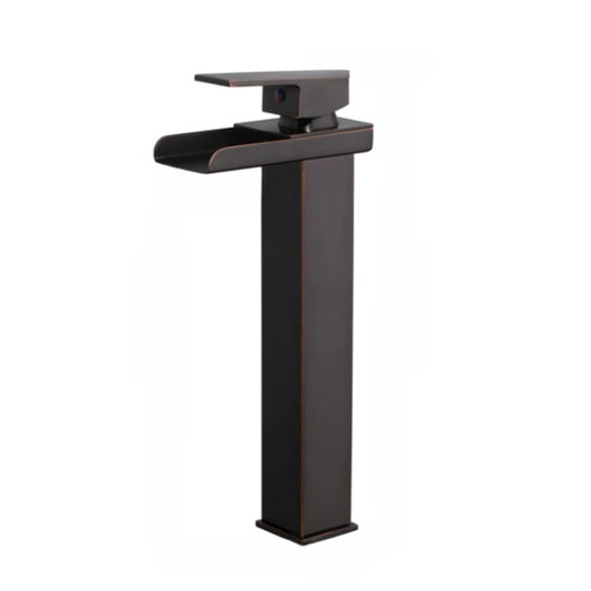Tall Waterfall Mixer Basin Faucet