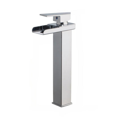 Tall Waterfall Mixer Basin Faucet