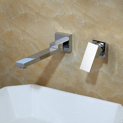 Wall Mounted Solid Brass Bathroom Bathtub Faucet