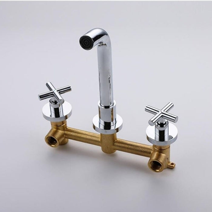 Bathroom Faucet Joint Pipe Wall Mounted Mixer Tap