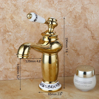 Gold Plated Bathroom Faucets