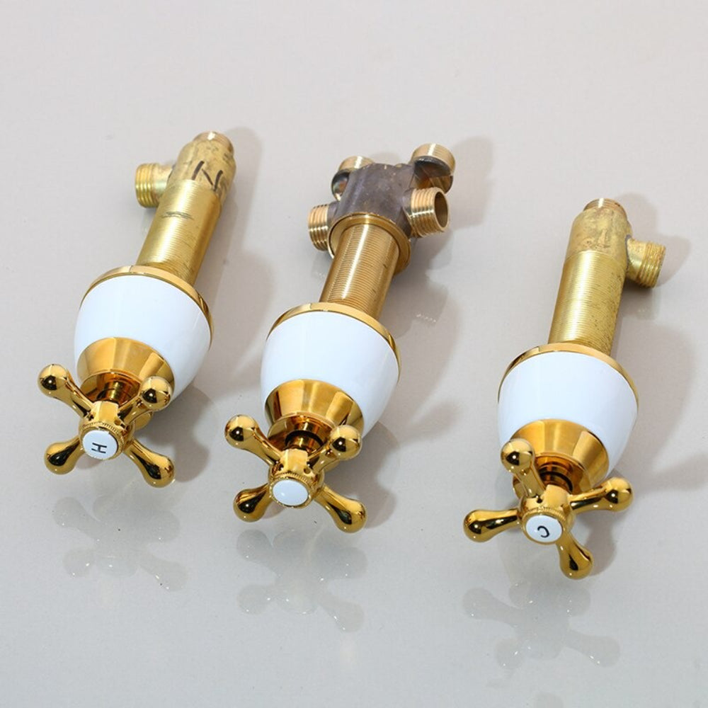 3 Pieces Water Control Faucet Valve