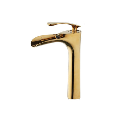 Golden Basin Sink Mixer Bathroom Faucet Tap