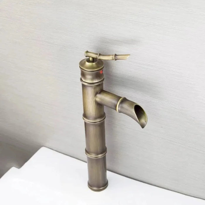Deck Mounted Bamboo Style Faucets Mixer Tap
