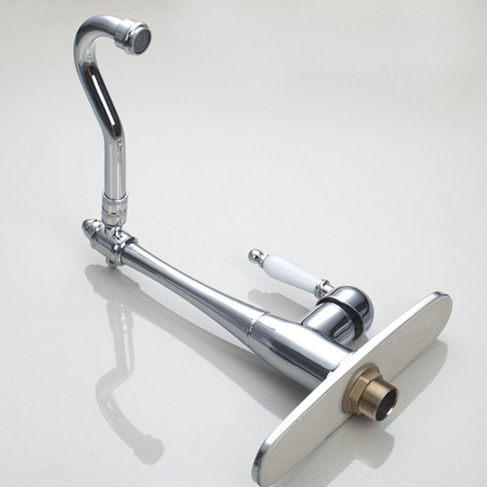 Spout Rotating Basin Sink Mixer Faucet Tap