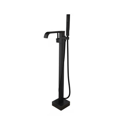 Floor Stand Handheld Standing Shower Faucet Set