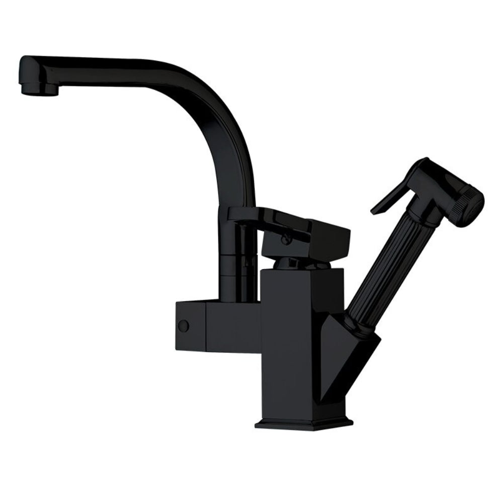 Swivel Pull Out Kitchen Basin Mixer Tap