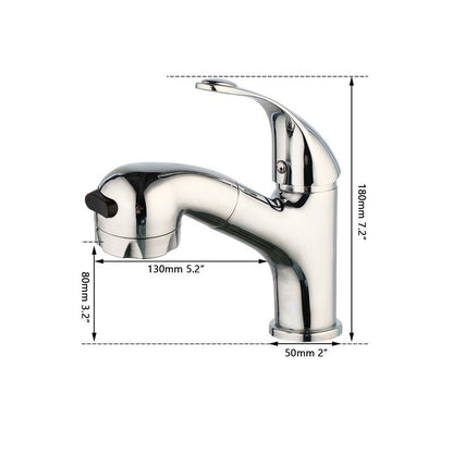 Pull Out Swivel Spray Handle Faucet Mixer Taps