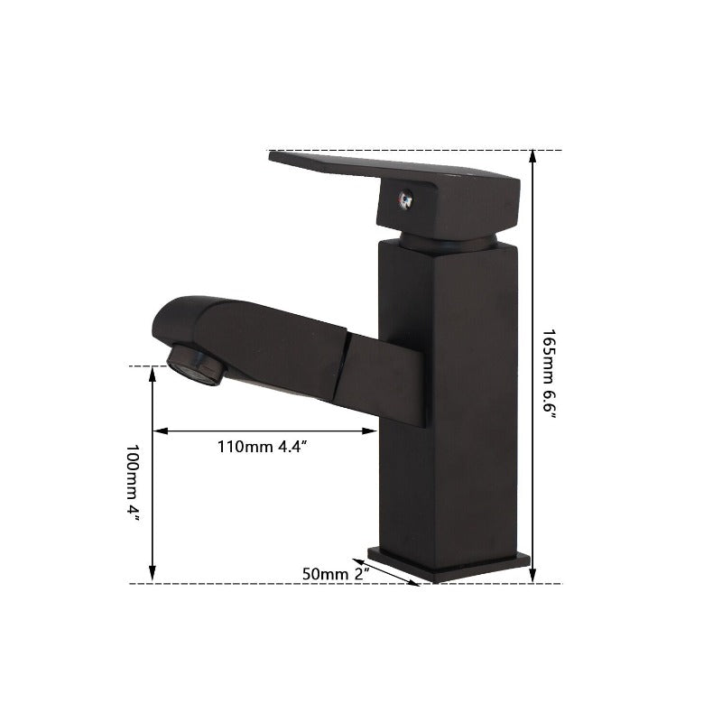 Pull Out Swivel Spray Handle Faucet Mixer Taps