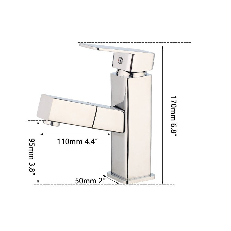 Pull Out Swivel Spray Handle Faucet Mixer Taps