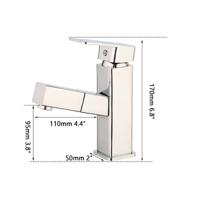 Pull Out Swivel Spray Handle Faucet Mixer Taps