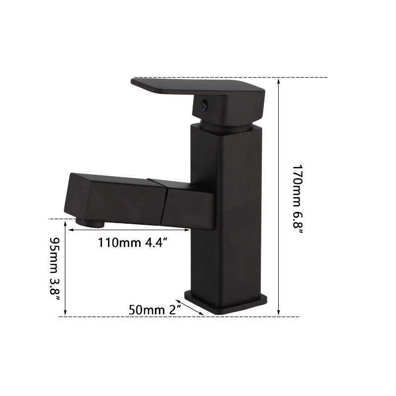 Pull Out Swivel Spray Handle Faucet Mixer Taps