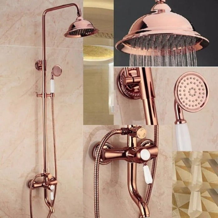 Luxury Bathroom Shower & Spray Faucet Set