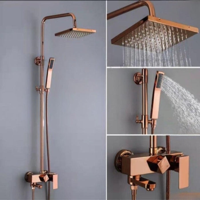 Luxury Bathroom Shower & Spray Faucet Set