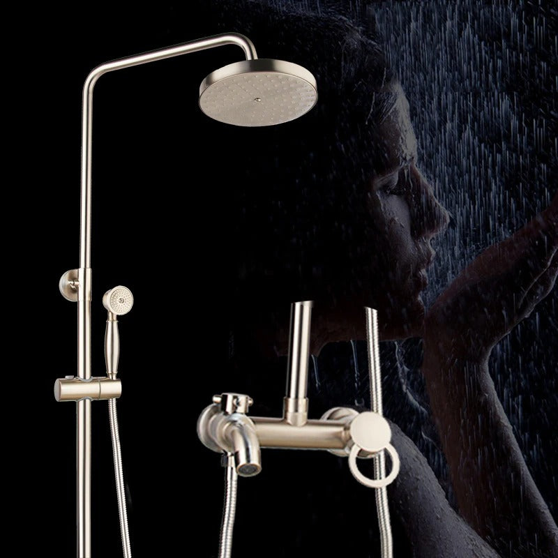 Handheld Spray Mixer Tap Wall Mounted Shower Set