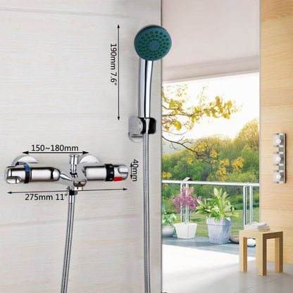 Wall Mounted Thermostatic Mixer Taps Faucet