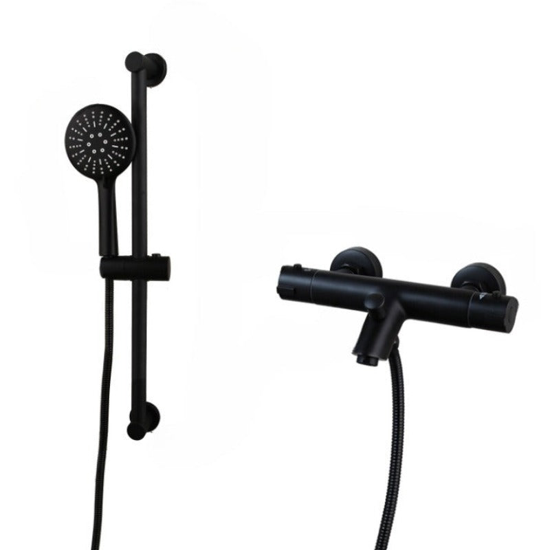 Bathroom Wall Mounted Thermostatic Shower Set
