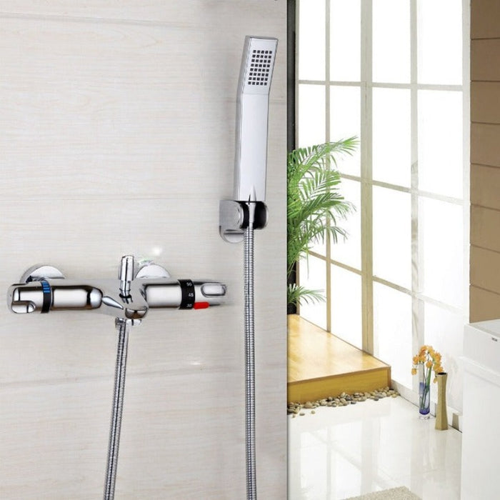 Wall Mounted Thermostatic Mixer Taps Faucet
