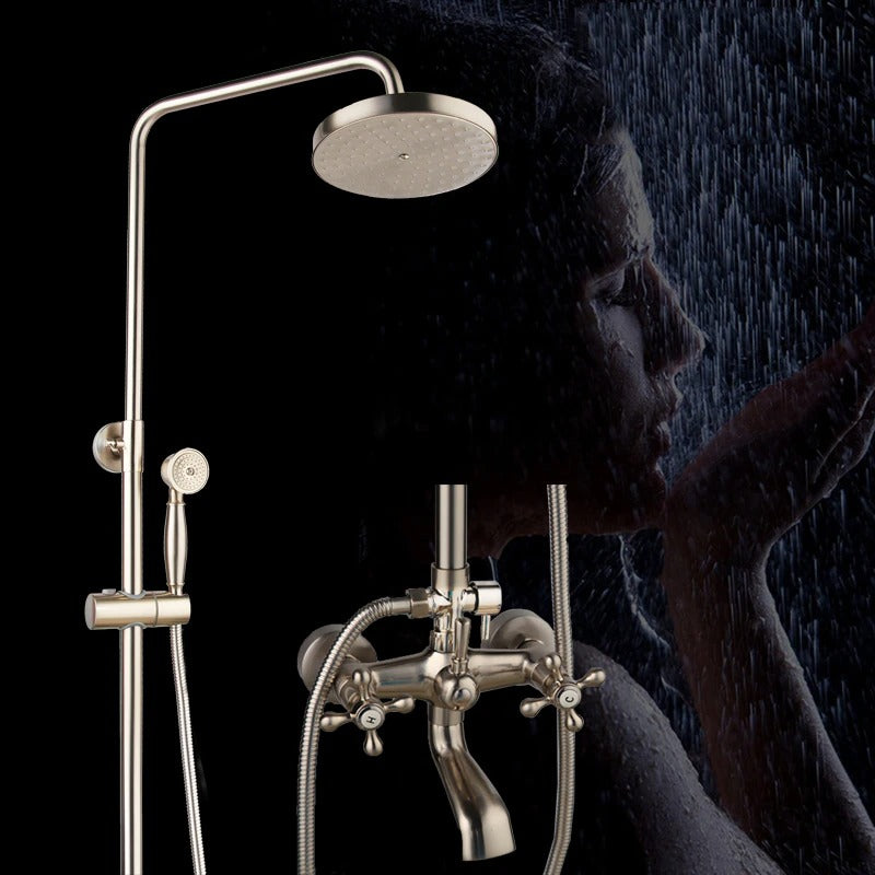 Handheld Spray Mixer Tap Wall Mounted Shower Set