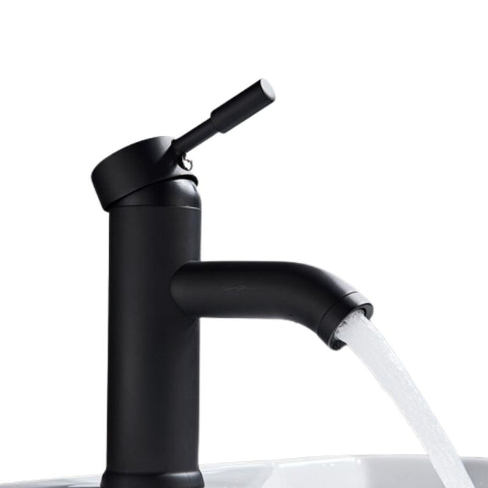 Bathroom Faucet Hot Cold Water Stainless Steel Tap