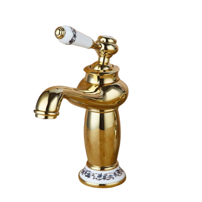 Gold Plated Bathroom Faucets