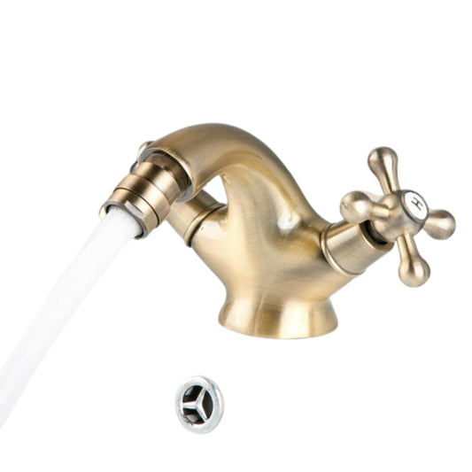 Antique Inspired Solid Brass Mixer Faucet Tap