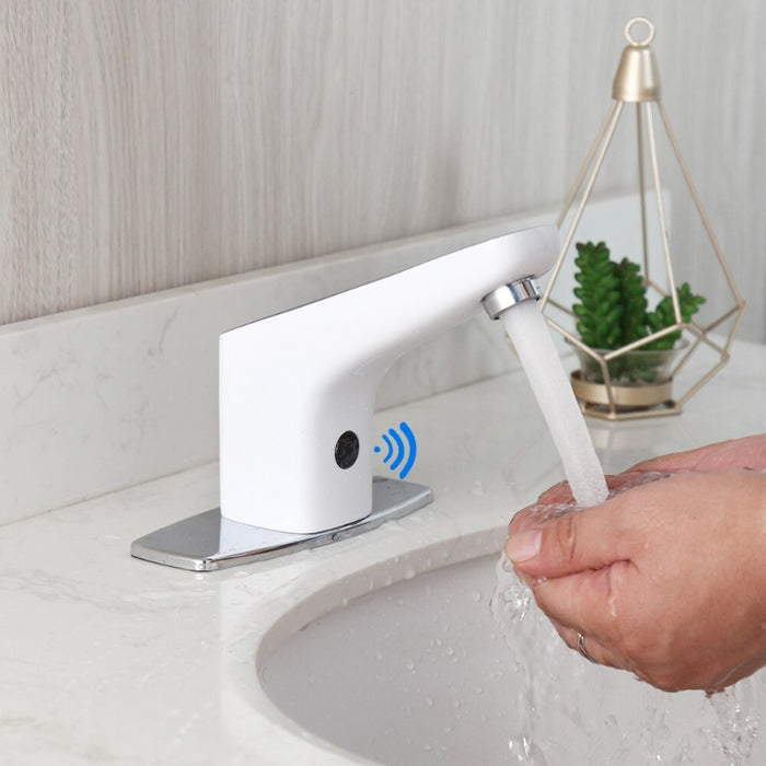 Solid Brass Automatic Touch-Free Infrared Sensor Faucet