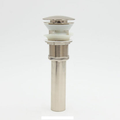 Brush Style Sink Container Without Overflow Pop Up Drain