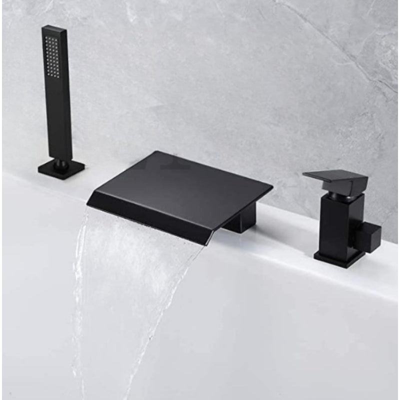 Matte Black Bathtub Shower Faucet Tap