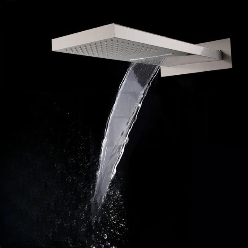 Chrome Rainfall Waterfall Shower Head