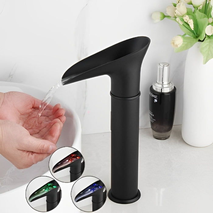 Automatic Hand Touch Waterfall Mixer Faucet - Sensor Technology | Modern Style