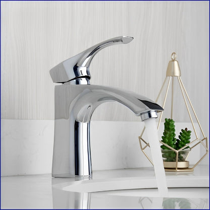 Simple Design Solid Brass Sink Mixer Tap