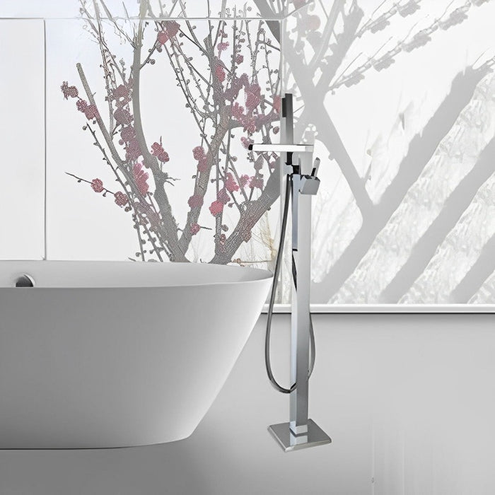 Bathtub Faucet Torneira Bathroom Single Handle Sink Floor Mounted Shower Set